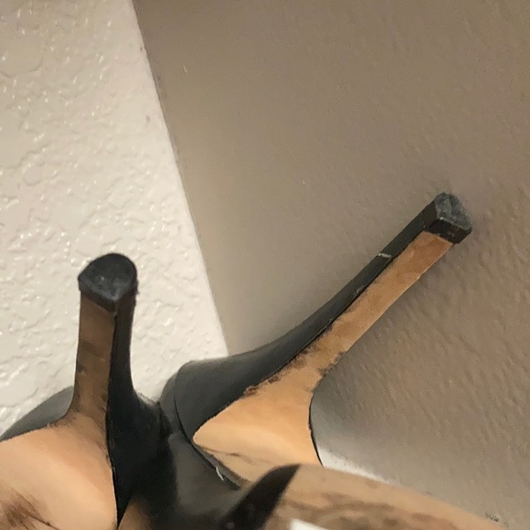 Max Studio "Indie" Black Platform Slingback Heel - Picture 8 of 12